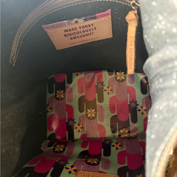 Consuela Vibrant Green Leather Backpack - Picture 7 of 8